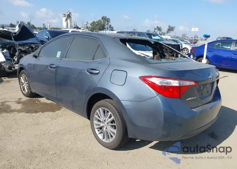 2015 Toyota Corolla Le Plus z USA, uszkodzony, nr VIN 5YFBURHE6FP253503